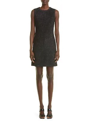 Женское короткое вечернее платье-футляр без рукавов с черной подкладкой ST JOHN 0