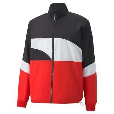 Puma Clyde Full Zip Баскетбольная куртка мужская черная повседневная спортивная верхняя одежда 53419