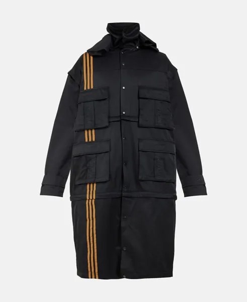 Функциональное пальто adidas, черный