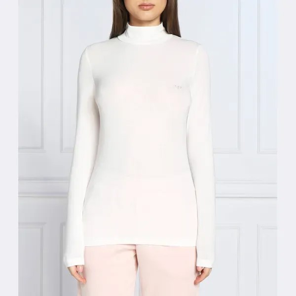 Водолазка узкого кроя Emporio Armani, белый