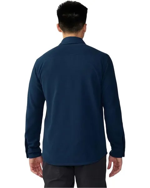 Рубашка Mountain Hardwear Microchill Long Sleeve Shirt, цвет Hardwear Navy