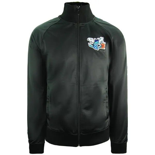 Mitchell & ness charlotte Hornets мужская черная спортивная куртка Mitchell And Ness, черный