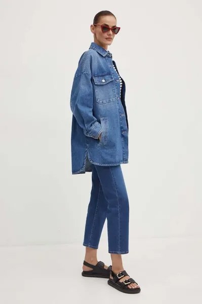 Топ Weekend Max Mara, темно-синий