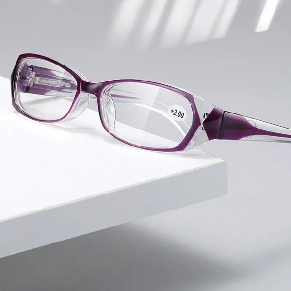 +1.0 ~+4.0 Анти-синий свет Ретро очки для чтения Дамы Мода Смола Очки для чтения