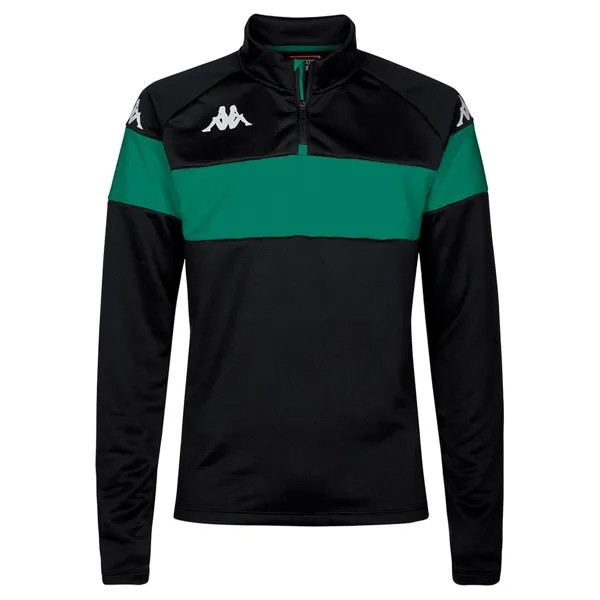 Толстовка Kappa Dovare Half Zip, черный