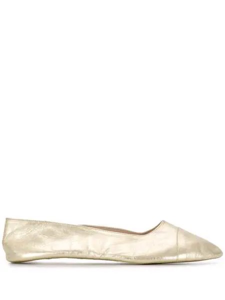 Chanel Pre-Owned балетки с миндалевидным носком