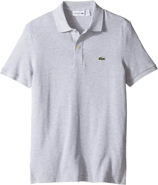 Рубашка-поло Short Sleeve Slim Fit Pique Polo Lacoste, цвет Silver Chine