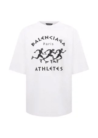 Хлопковая футболка Balenciaga