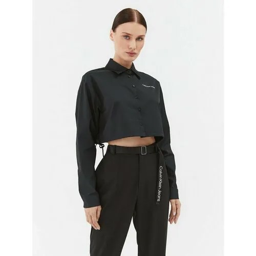 Рубашка Calvin Klein Jeans, размер L [INT], черный