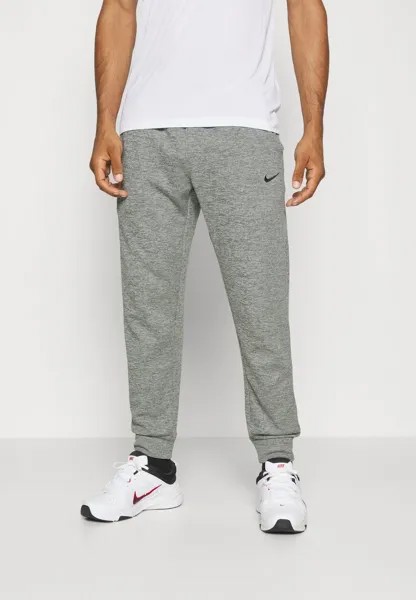 Спортивные брюки Nike Pant Taper, темно-серый меланж / серая частица