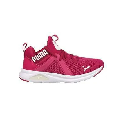 Puma Enzo 2 Weave Running Youth Girls Фиолетовые кроссовки Спортивная обувь 19316526