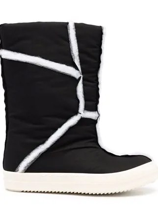 Rick Owens DRKSHDW ботинки с искусственным мехом