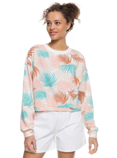 Свитшот женский Roxy ERJFT04464 розовый S