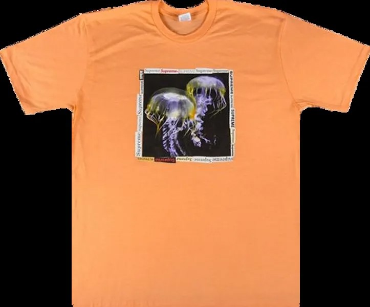 Футболка Supreme Jellyfish T-Shirt 'Peach', оранжевый