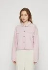 Джинсовая куртка PCTESSIE JACKET Pieces, бежевый