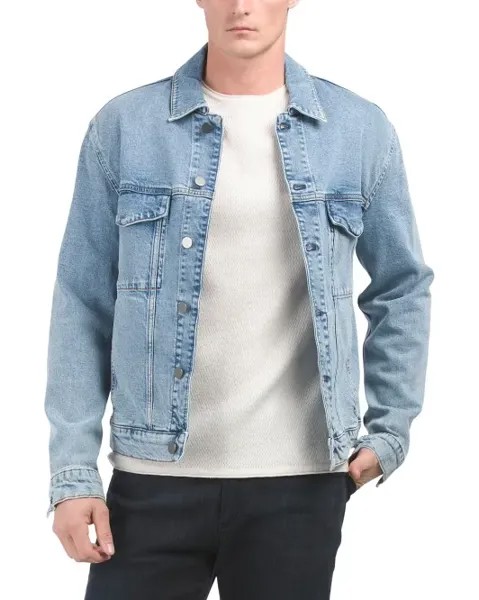 Джинсовая куртка River Theory, цвет Washed Indigo