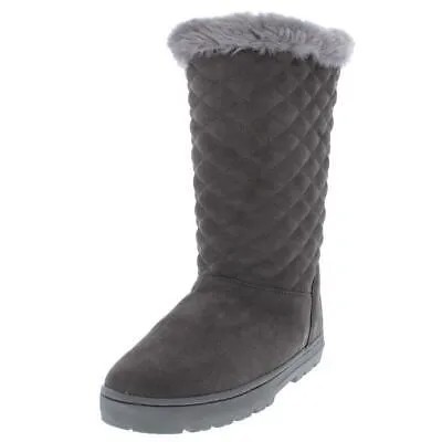 Женские стеганые замшевые зимние ботинки из искусственного меха Style - Co. Nickyy BHFO 5844