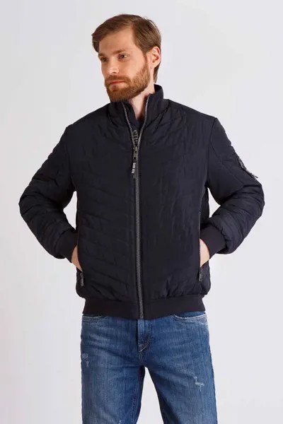 Бомбер мужской Baon B5322011 синий 3XL