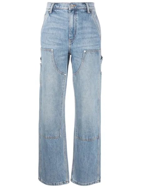 Джинсы Ez Slouch Alexander Wang, синий