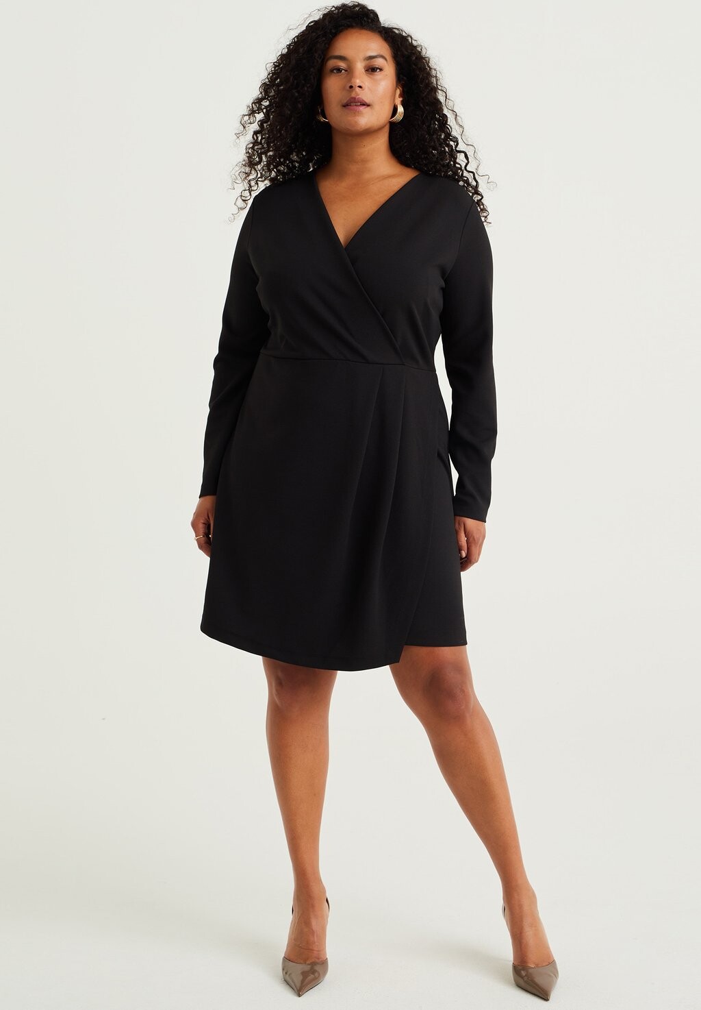 Платье из джерси CURVE WE Fashion, цвет black