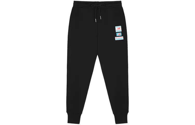 Трикотажные спортивные штаны женские черные New Balance