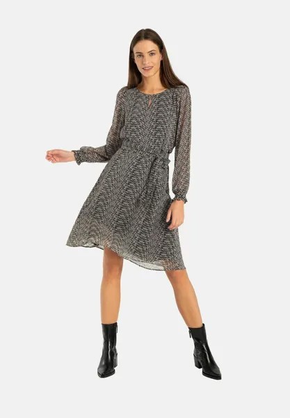 Повседневное платье ZICK-ZACK PRINT More & More, цвет schwarz