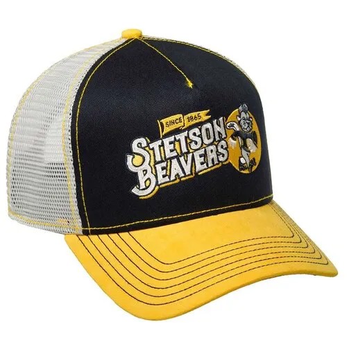 Бейсболка с сеточкой STETSON 7751181 TRUCKER CAP FOOTBALL BEAVER, размер ONE