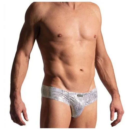 Трусы ManStore , размер 2XL, серебряный