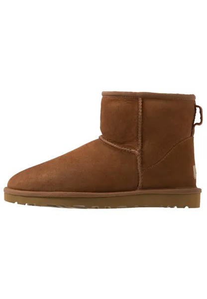 Угги classic mini UGG, коричневый