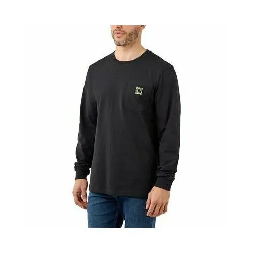 Лонгслив carhartt, размер S, черный