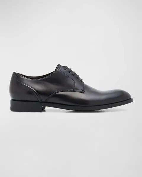 Мужские кожаные туфли дерби Siena Flex ZEGNA, цвет Black