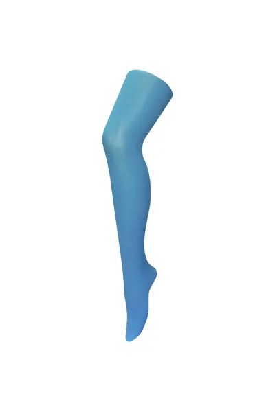 Яркие непрозрачные неоновые колготки плотностью 40 ден Sock Snob, синий