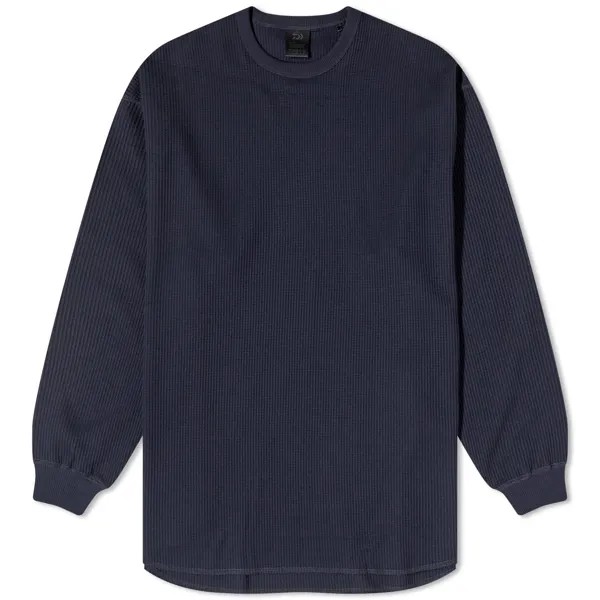 Свитшот Daiwa Long Sleeve Tech Thermal Crew, темно-синий