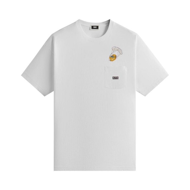 Футболка Kith Treats Cereal Crew Pocket 'White', белый