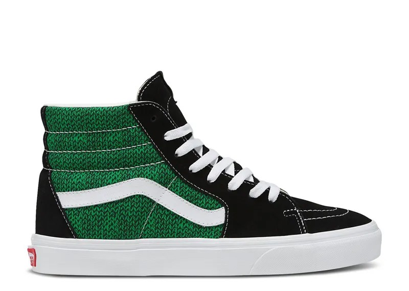 Кроссовки Vans Sk8-Hi 'Sweater Weather', зеленый