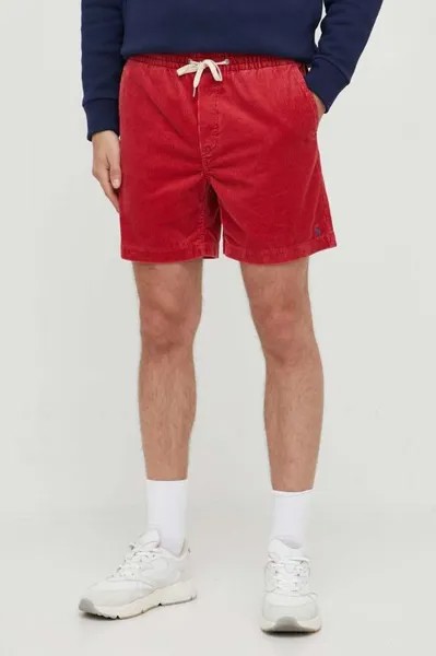 Вельветовые шорты Polo Ralph Lauren, красный