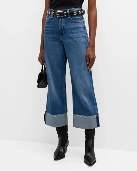 Джинсы Andi с широкими манжетами Rag & Bone, цвет Clover
