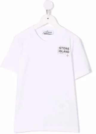 Stone Island Junior футболка с логотипом