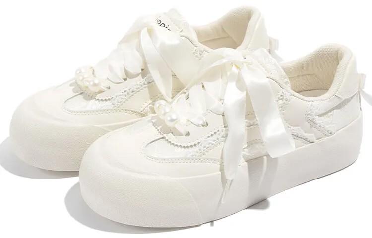 Кроссовки TUOPIN Skateboarding Shoes Unisex Low-top, бежевый