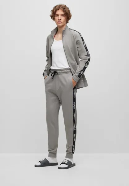 Шлепанцы HUGO NIL, цвет dark grey one