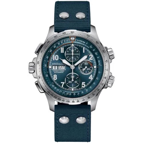 Наручные часы Hamilton Khaki Aviation H77906940, синий