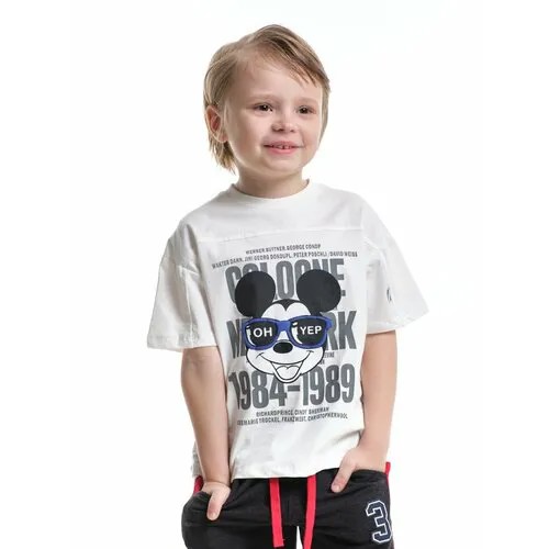 Футболка Mini Maxi, размер 122, белый
