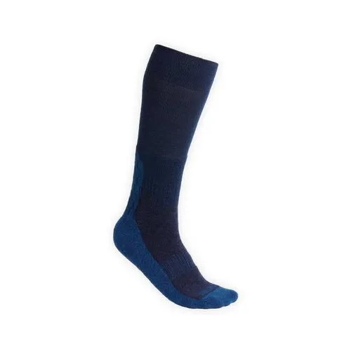 Носки для верховой езды утепленные взрослые 500 WARM FOUGANZA Асфальтово- Синий/Темно- Синий EU43-46 / RU38-41 X Декатлон