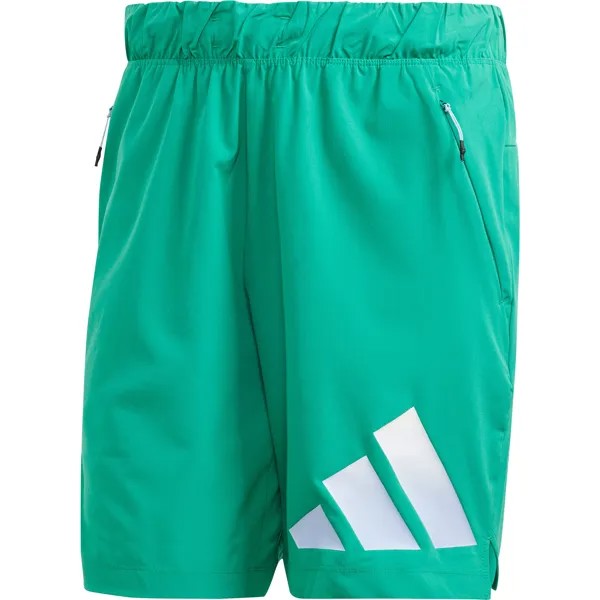 Шорты adidas Performance 3Bar, цвет court green