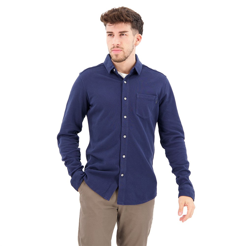 Рубашка с длинным рукавом Dockers Alpha 360 Button Up, синий