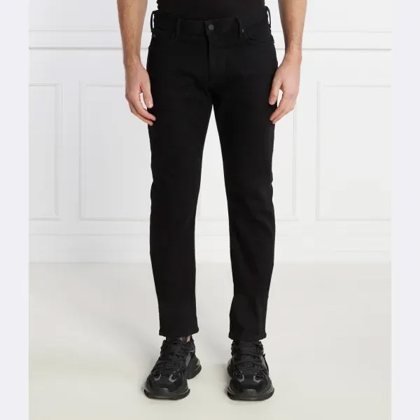 Джинсы узкого кроя j06 Emporio Armani, черный