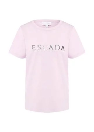 Хлопковая футболка Escada Sport