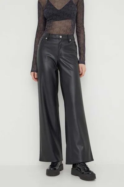 Брюки Karl Lagerfeld Jeans, черный