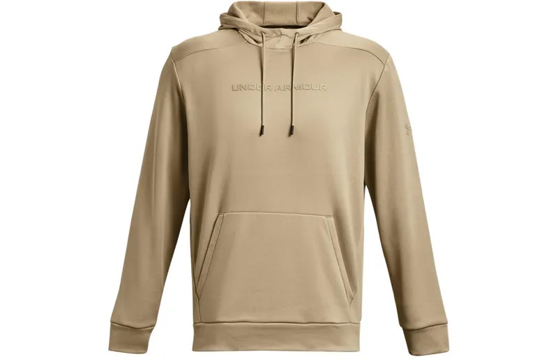 Толстовка Armour Fleece мужская цвета хаки Under Armour, хаки
