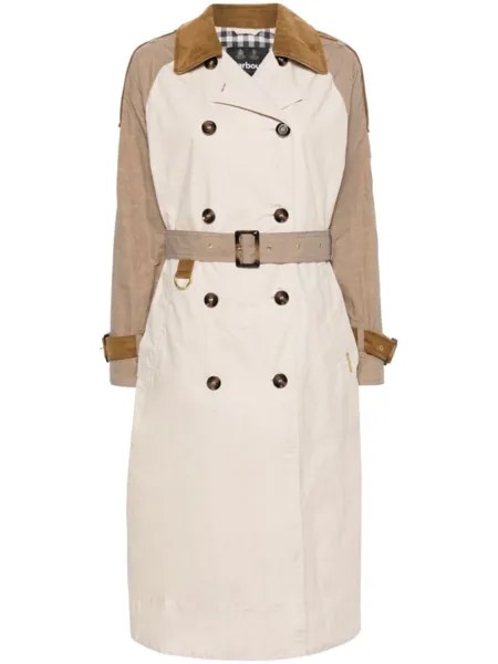 Barbour тренч Ingleby, нейтральный цвет